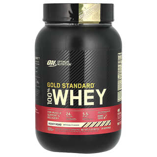 Optimum Nutrition, Gold Standard 100% Whey, Rocky Road, 2 lb (907 g)