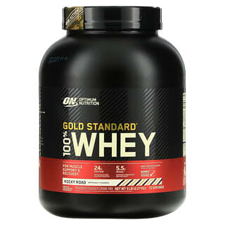 Optimum Nutrition, Gold Standard 全乳清蛋白，巧克力蛋糕味，5 磅（2.27 千克）