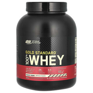 Optimum Nutrition, Gold Standard 100% Whey, Rocky Road, 2,27 kg (5 lbs)