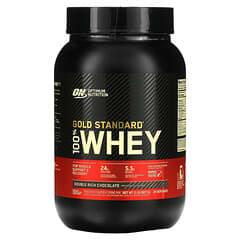 Optimum Nutrition, Gold Standard 全乳清蛋白，双份浓郁巧克力，2 磅（907 克）