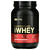 Optimum Nutrition, Gold Standard 100% Whey, Molkenproteinmischung, köstlicher Erdbeergeschmack, 907 g (2 lb.)