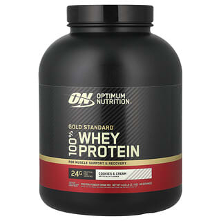 Optimum Nutrition, Gold Standard® 100 % heraproteiini, keksit ja kerma, 2,1 kg
