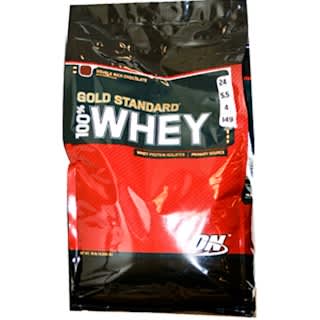 Optimum Nutrition, 100% Whey Gold Standard, Double Rich Chocolate, 10 lbs (4,545 g)