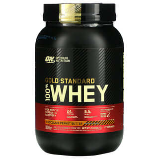 Optimum Nutrition, Gold Standard 100% Whey, Chocolate Peanut Butter, 2 lb (907 g)