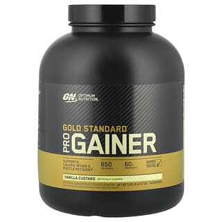 Optimum Nutrition, Gold Standard® Pro Gainer, Vanilla Custard, 5.09 lbs (2.31 kg)