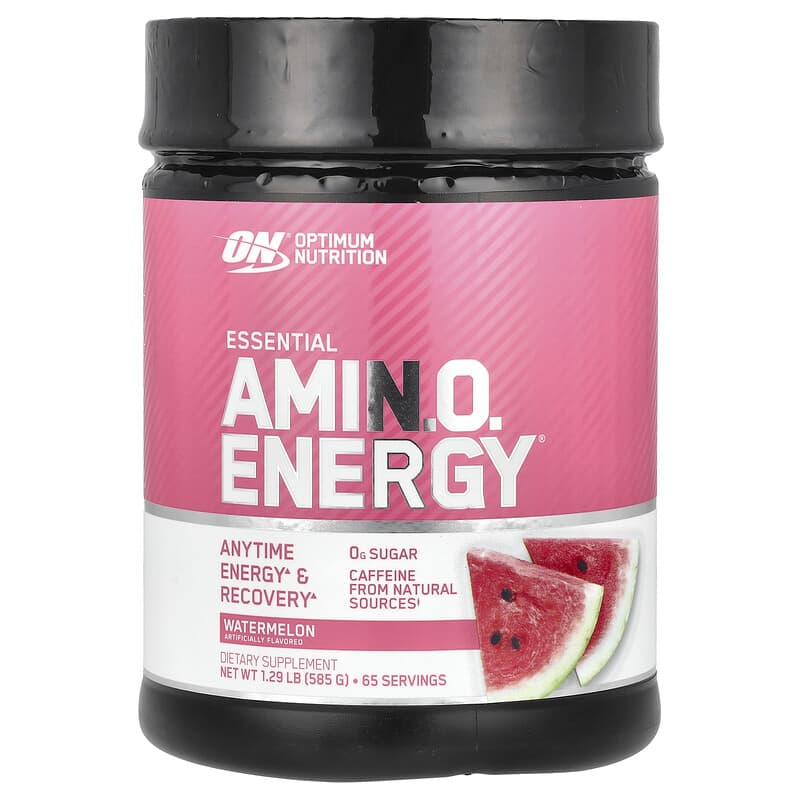 ESSENTIAL AMIN.O.ENERGY（エッセンシャルアミノ エナジー）、スイカ、585g（1.29ポンド）