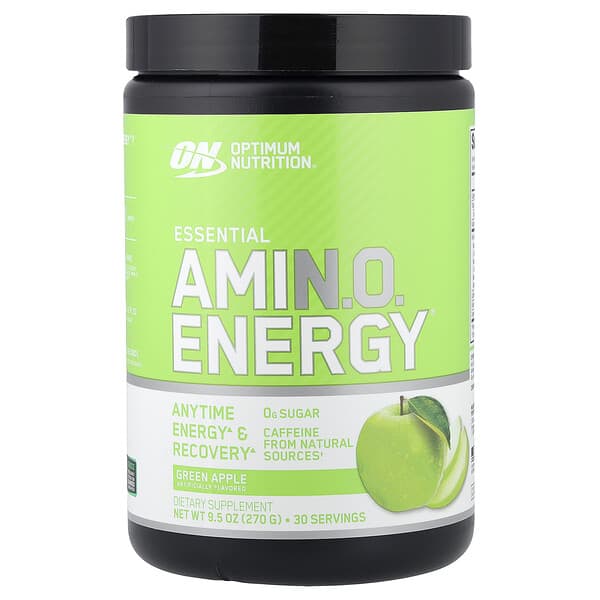 Optimum Nutrition, 必需胺基酸能量，青蘋果味，9.5 盎司（270 克）