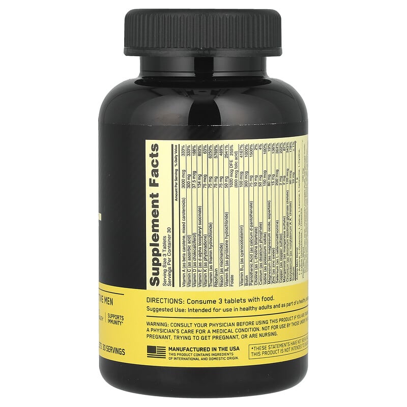 ビタミン Optitude - Opti-Men Optimum Nutrition Opti-Men Multivitamin for Men -- 90