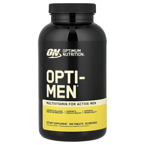 Optimum Nutrition（オプティマムニュートリション）, Opti-Men（オプティメン）、タブレット240粒