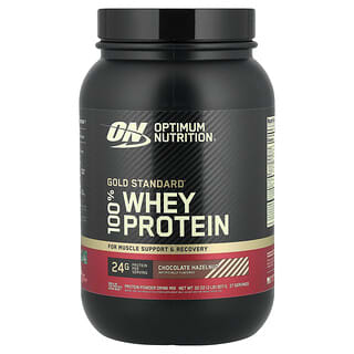 Optimum Nutrition, Gold Standard 100% Whey, 초콜릿 헤이즐넛, 907g(2lbs)