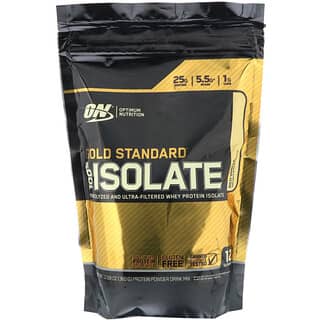 Optimum Nutrition, Gold Standard 100% Isolate, Rich Vanilla, 12.69 oz (360 g)