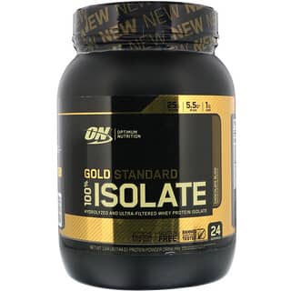 Optimum Nutrition, Gold Standard 100% Isolate, 초콜릿 블리스, 744g(1.64lb)