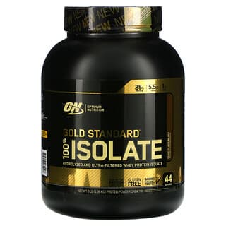 Optimum Nutrition, Gold Standard 全分離乳清蛋白，濃郁巧克力，3 磅（1.36 千克）