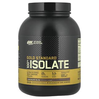 Optimum Nutrition, Gold Standard® 100% Isolate, Chocolate Bliss, 3 lb (1.36 kg)