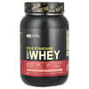 Gold Standard 100% Whey, сывороточный протеин, со вкусом клубники со сливками, 899 кг (1,98 фунта)