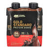 Gold Standard Protein Shake, Chocolate, 4 Cartons, 11 fl oz (325 ml) Each