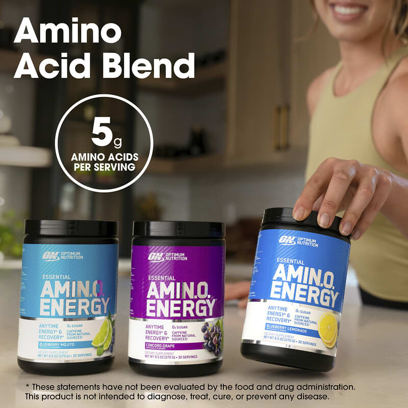 Essential Amin.O. Energy®, Citrus Spritz, 9.5 oz (270 g)