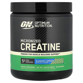 Optimum Nutrition（オプティマムニュートリション）, 微粉化クレアチンパウダー、ブルーベリー レモネード、360g