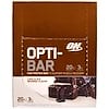 Opti-Bar High Protein Bar, Chocolate Brownie, 12 Bars, 2.1 oz (60 g) Each