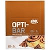 Opti-Bar High Protein Bar, Cinnamon Pecan, 12 Bars, 2.1 oz (60 g) Each