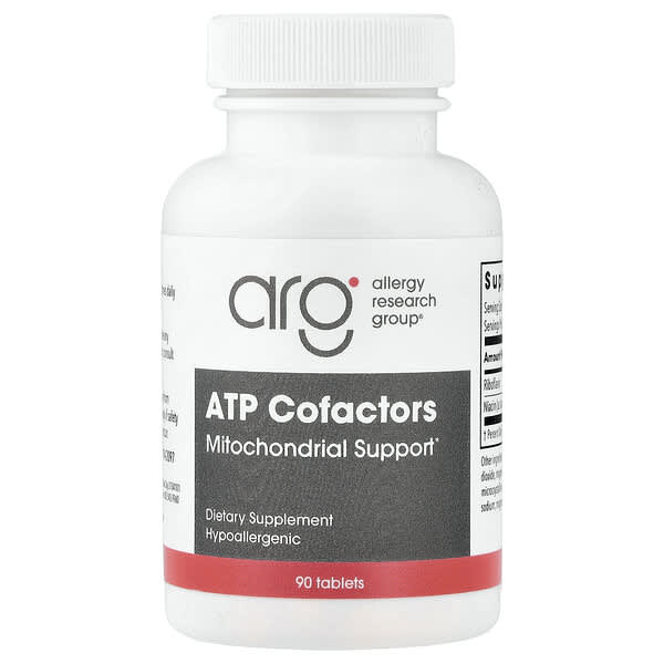 Allergy Research Group, ATP Cofactor, 미토콘드리아 건강 증진, 90정