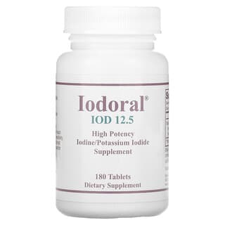 Optimox, Iodoral, IOD 12.5, 180 Tablets