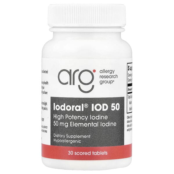 Optimox, Iodoral® IOD 50, 50mg, 분할 정제 30정