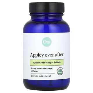 Ora, Appley Ever After, aceto di mele, 60 compresse