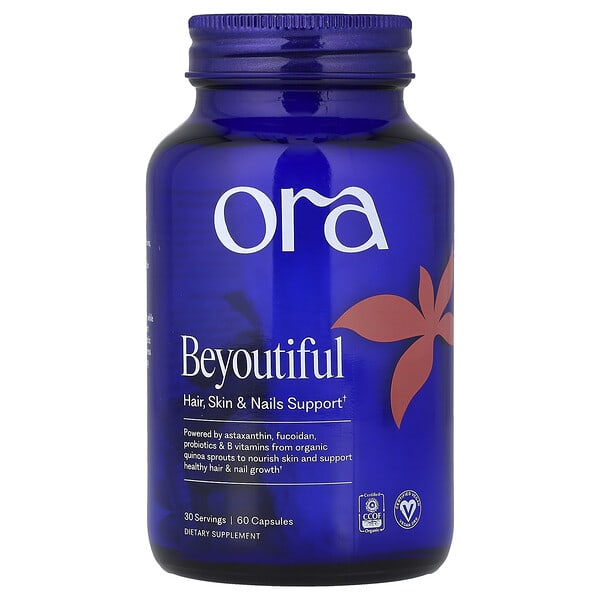 أورا‏, Beyoutiful ، دعم البشرة والشعر والأظافر ، 60 كبسولة