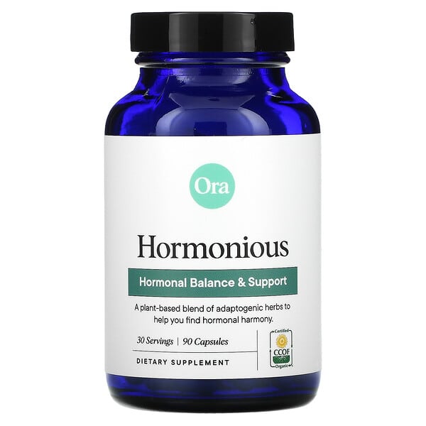 Ora, Hormonious, Hormonal Balance & Support, 90 Capsules