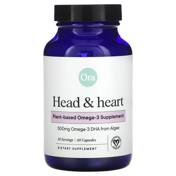 Head & Heart, 250 mg, 60 Capsules