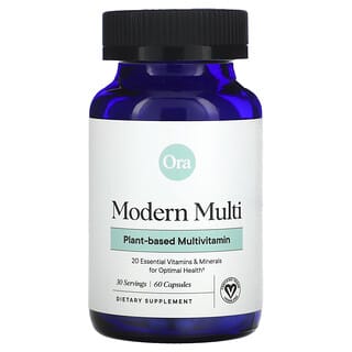 Ora, Modern Multi, мультивитамины на растительной основе, 60 капсул