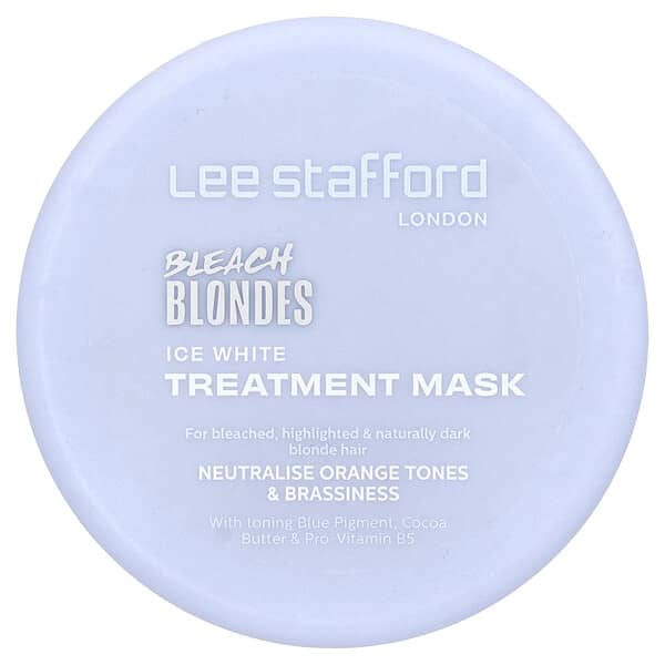 Lee Stafford, Bleach Blondes，冰白色護理髮膜，6.7 液量盎司（200 毫升）