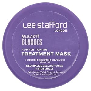 Lee Stafford, Bleach Blondes, Mascarilla de tratamiento tonificante de color púrpura, 200 ml (6,7 oz. líq.)
