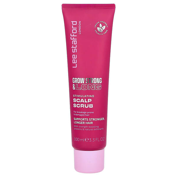 Lee Stafford, 튼튼하고 오래 가는 두피 자극 스크럽, 100ml(3.3fl oz)