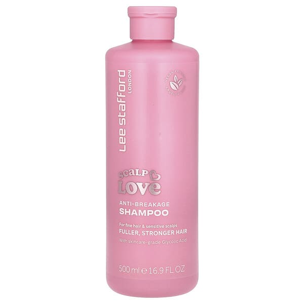 Lee Stafford, Scalp Love, 안티 브레이키지 샴푸, 가는 모발 및 민감한 두피용, 500ml(16.9fl oz)