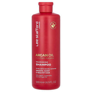 Lee Stafford, Argan Oil Nourishing Shampoo, For Dry, Dull & Naturally Coarse Hair, 16.9 fl oz (500 ml)