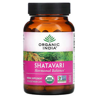 Organic India, Shatavari عبارة عن 90 كبسولة نباتية