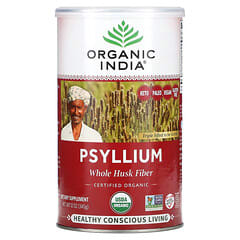 Organic India, Psilio, Fibra de cáscara integral orgánica, 340 g (12 oz)