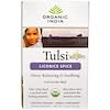 Tulsi Holy Basil Tea, Licorice Spice, Caffeine Free, 18 Infusion Bags, 1.21 oz (34.2 g)