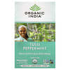 Organic India, Thé à la menthe poivrée au tulsi, Sans caféine, 18 sachets d'infusion, 30,6 g
