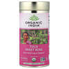 Organic India, Thé au tulsi et à la rose douce, Sans caféine, 100 g
