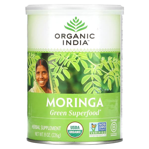 Organic India‏, مورينجا، 8 أونصة (226 جم)