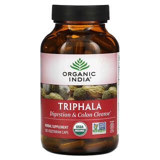 Organic India, Triphala, 180 cápsulas vegetales