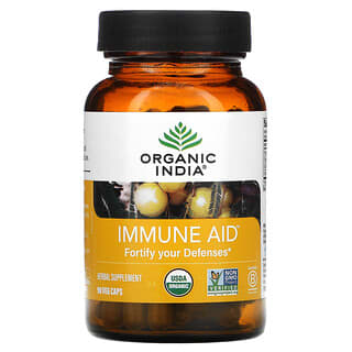 Organic India, Immune Aid, Fortify Your Defenses, 90 Veg Caps
