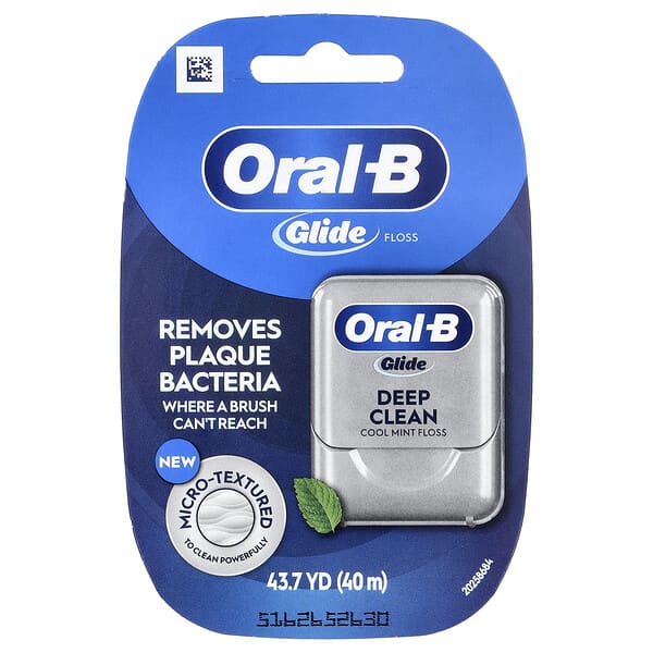 Oral-B, Glide，深層清潔牙線，清涼薄荷味，43.7 碼（40 米）