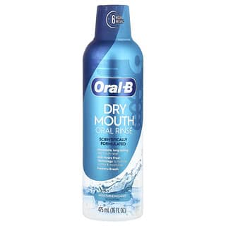 Oral-B, Dry Mouth Oral Rinse, Alcohol Free, Moisturizing Mint, 16 fl oz (475 ml)