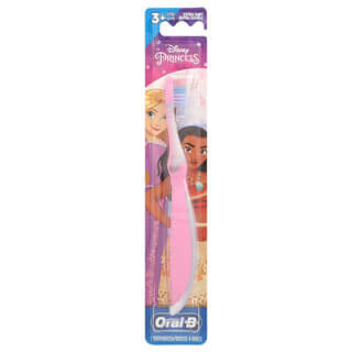 Oral-B, Toothbrush, Disney Princess, Extra Soft, 3+ Yrs, 1 Toothbrush