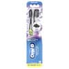 Pro-Flex Charcoal Toothbrush, Medium, 2 Pack