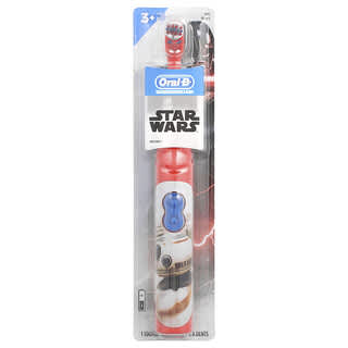 Oral-B, Bambini, spazzolino a batteria, morbido, 3+ anni, Star Wars, 1 spazzolino